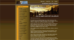 Desktop Screenshot of nossas-raizes.com